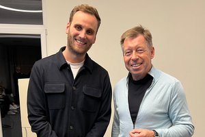Dr. Leon Windscheid und Prof. Dr. Dieter Seifert beim Forensik Forum
