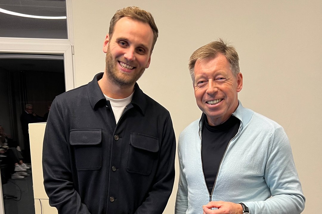 Dr. Leon Windscheid und Prof. Dr. Dieter Seifert beim Forensik Forum