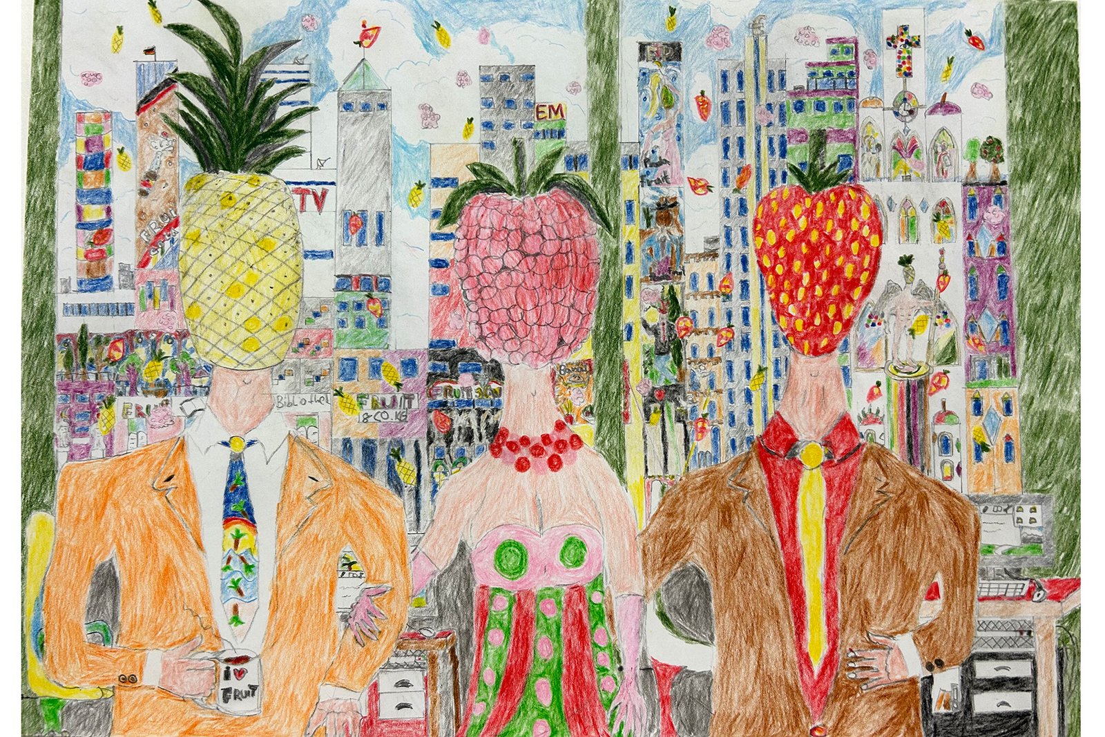 Früchte bei der Arbeit