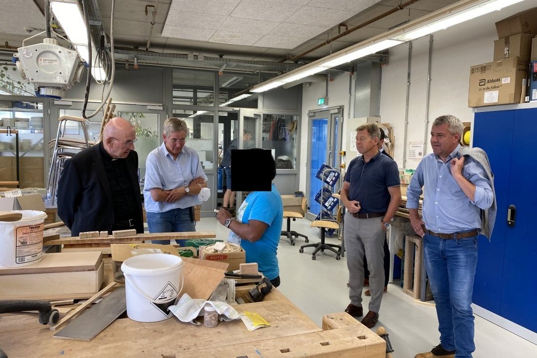 Besuch Bischof Genn