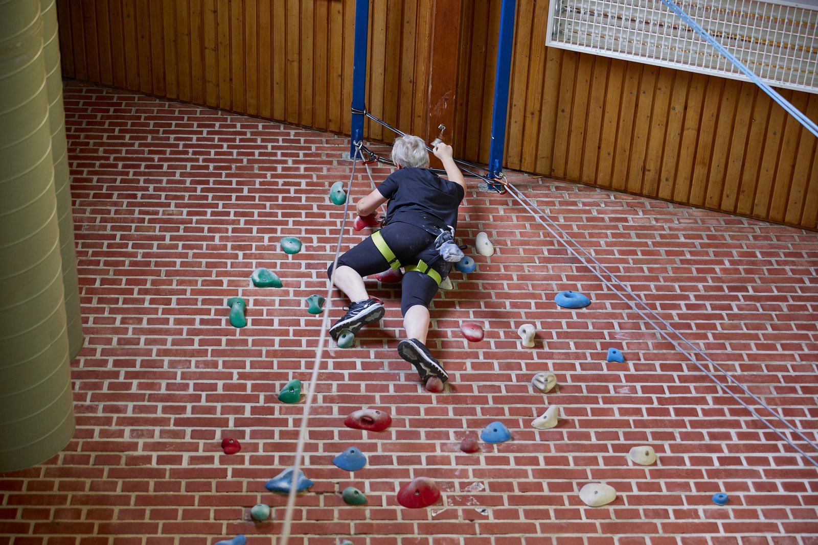 Alexianer Münster Therapien Kletterwand