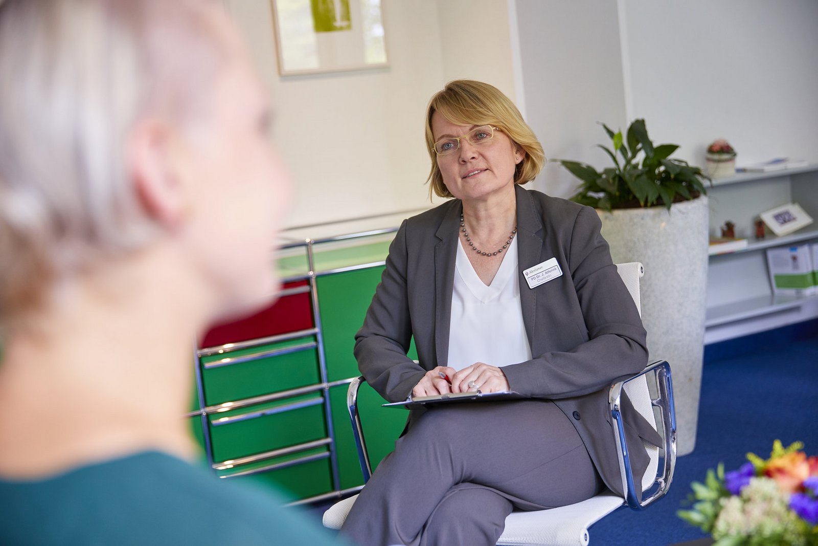 Klinik Maria Brunn Patientengespräch