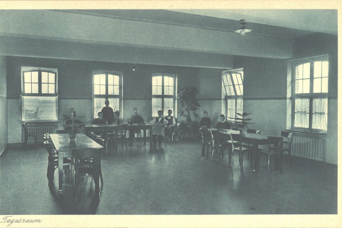 Tagesraum Haus Kannen um 1920